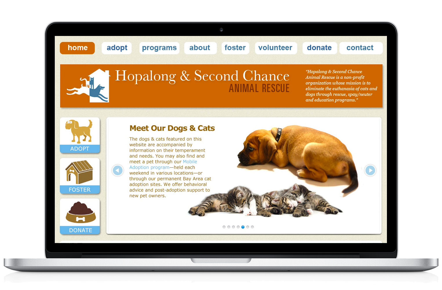 hopalong and second chance animal rescue
