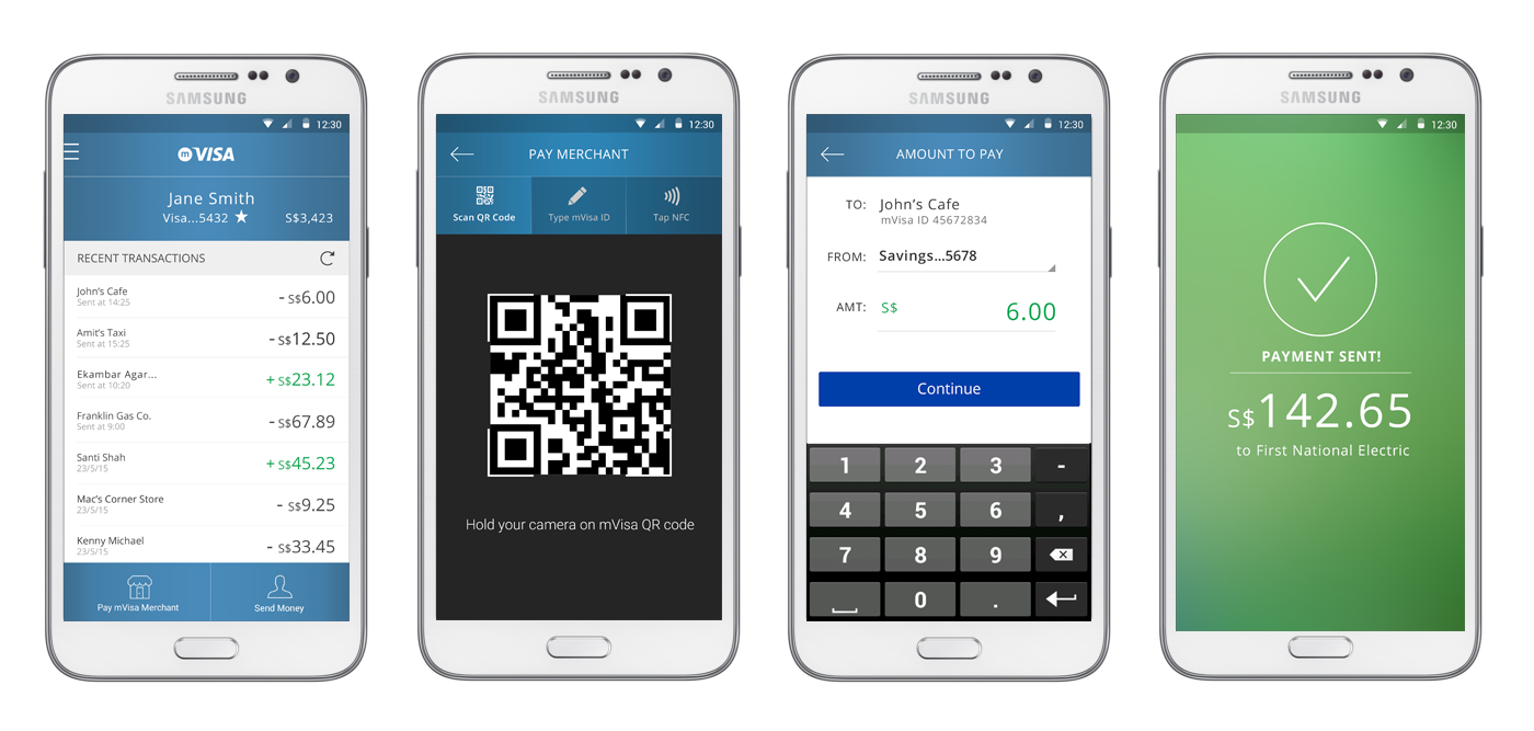 CASE STUDY: mVisa Mobile App for Push Payments | Black ...