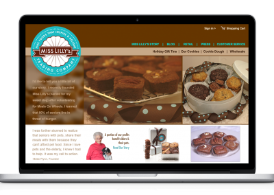 E-Commerce Website – Miss Lilly’s Trading Company